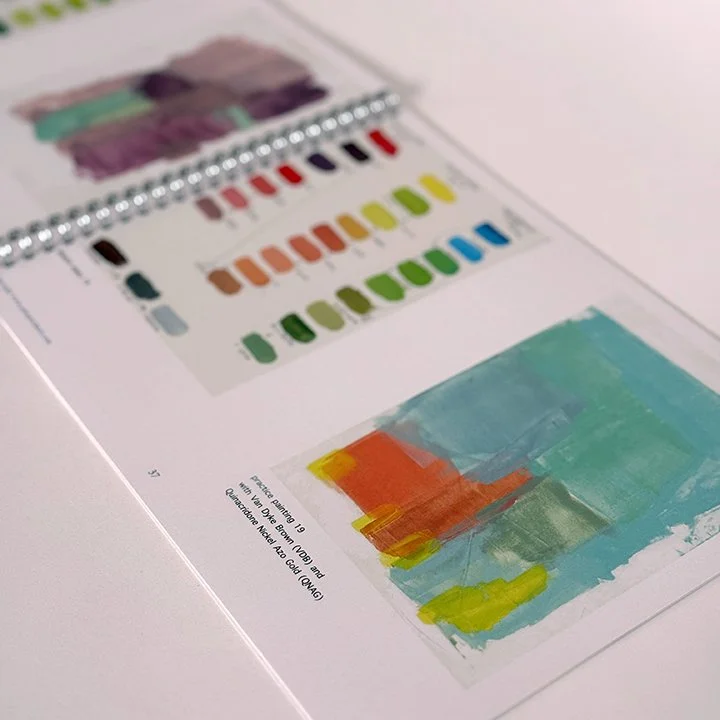 COLOR GUIDE 1, 2, 3 セット Expanding on Color Mixing Manual (Download) — JULIE PRICHARD